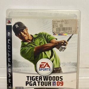Tiger Woods PGA Tour 09 for PlayStation 3 - Green Cover
